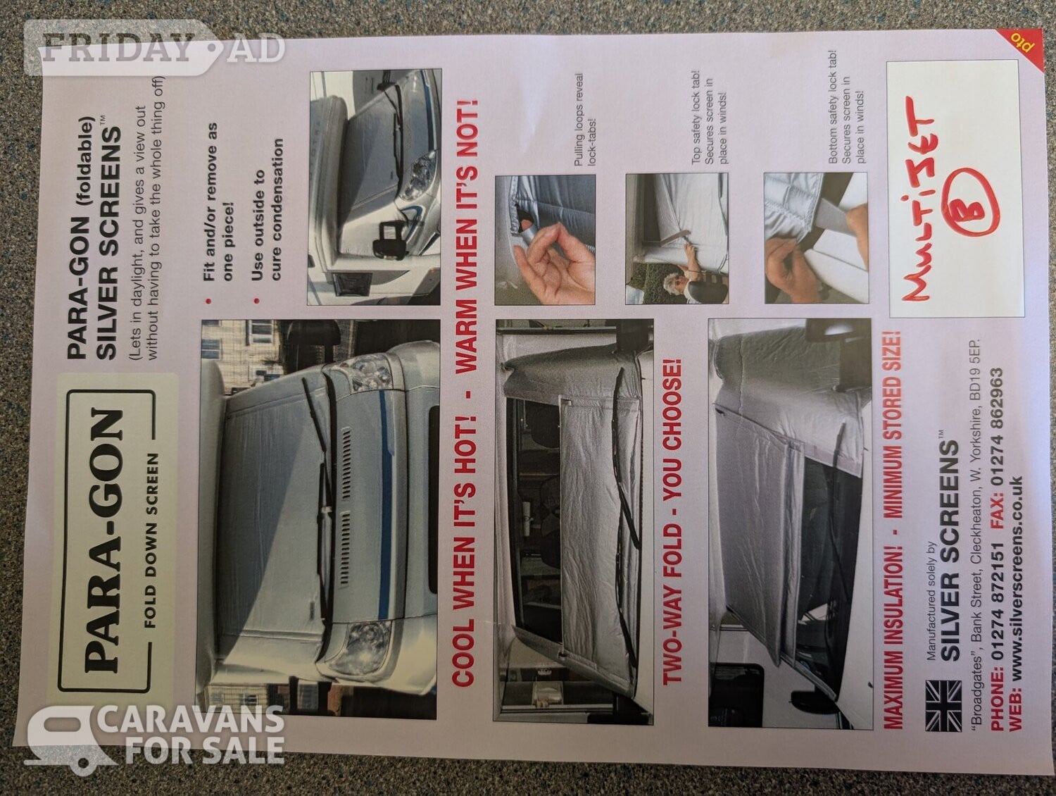 Fiat Ducato Para-gon Silver Screen
