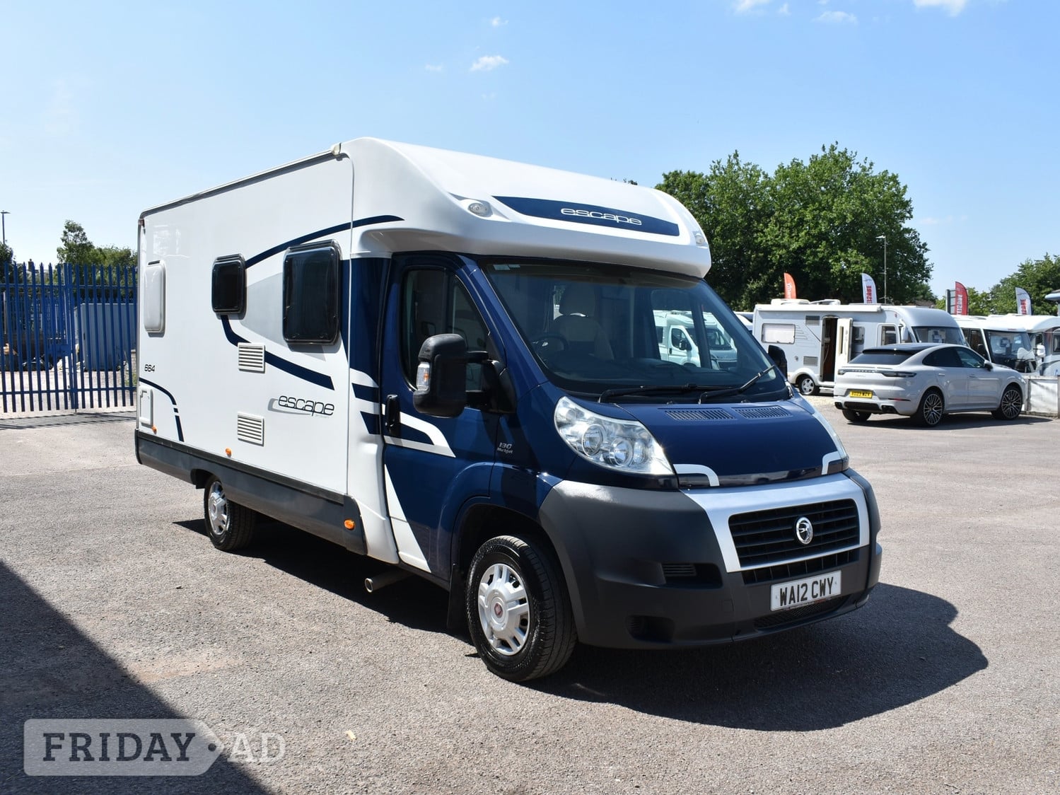 Swift Escape 664 2012 - Motorhomes & Caravans in Coleford