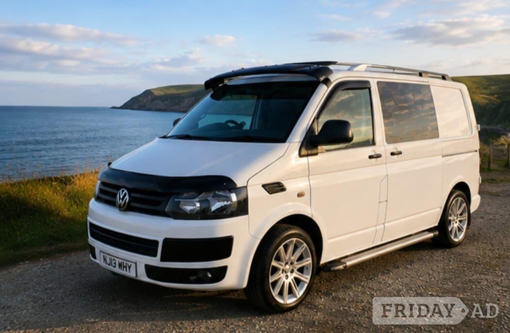 VW (Volkswagen) Transporter campervan New timing belt/water pump/service and tyres 2013 for sale in Port Talbot
