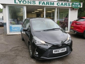2018 TOYOTA YARIS 1.5 VVT-i Icon Tech Hatchback 5dr Petrol Manual Euro 6 (111 ps)