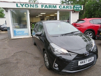 2018 TOYOTA YARIS 1.5 VVT-i Icon Tech Hatchback 5dr Petrol Manual Euro 6 (111 ps)