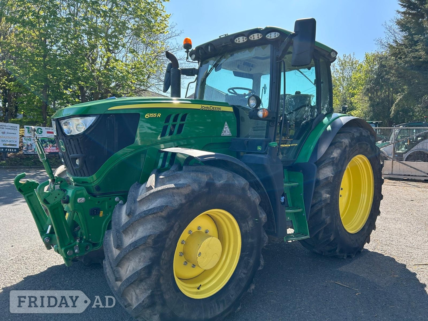 John Deere 6155R (2022) Tractor in Evesham