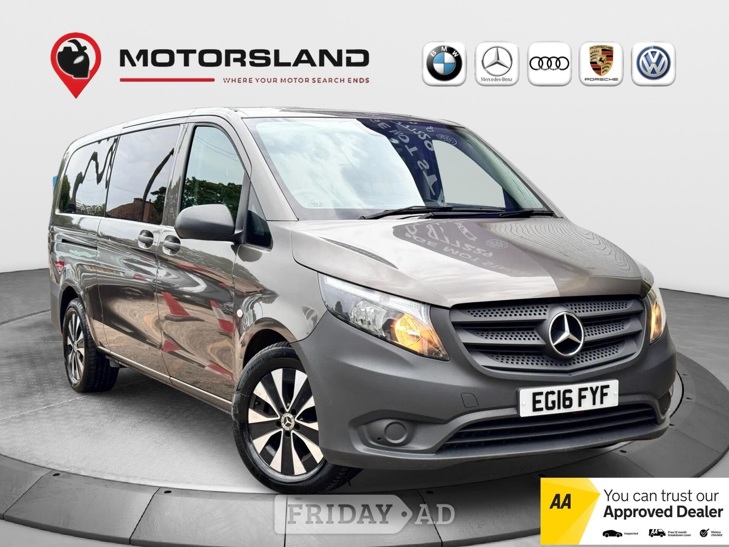 Mercedes-Benz Vito 2016 in Ashford