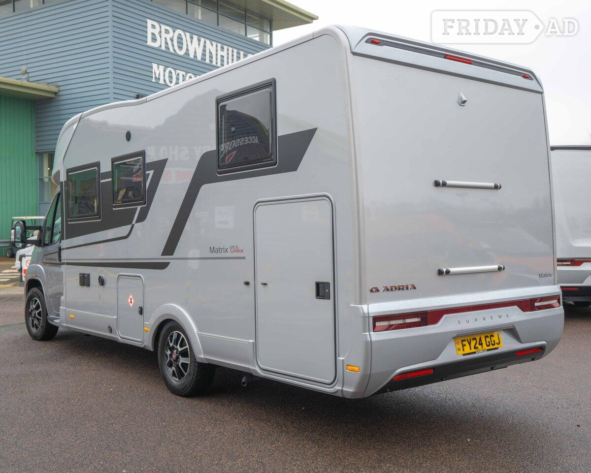 Adria Matrix Supreme 670 SL 2024 for sale - Motorhomes & Caravans in Newark