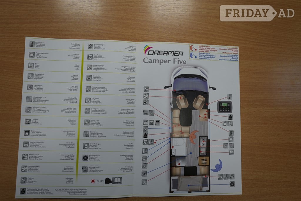 Rapido DREAMER FAMILY FIAT 9 SPEED AUTO 5 BERTH 5 TRAVEL SEAT MOTORHOME 2022 for sale - Motorhomes & Caravans in Haywards Heath