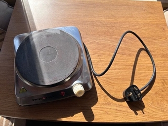 Electric single hotplate