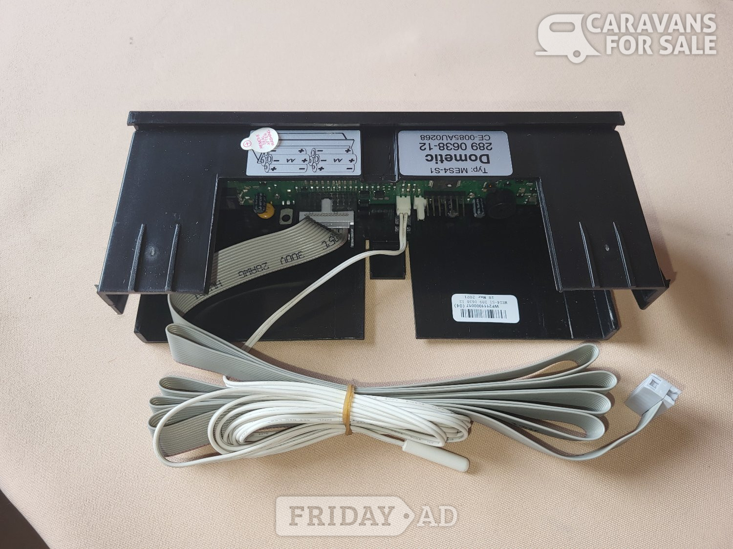 Bradford Dometic 8 Series Fridge Electronic Operating Panel with Wiring