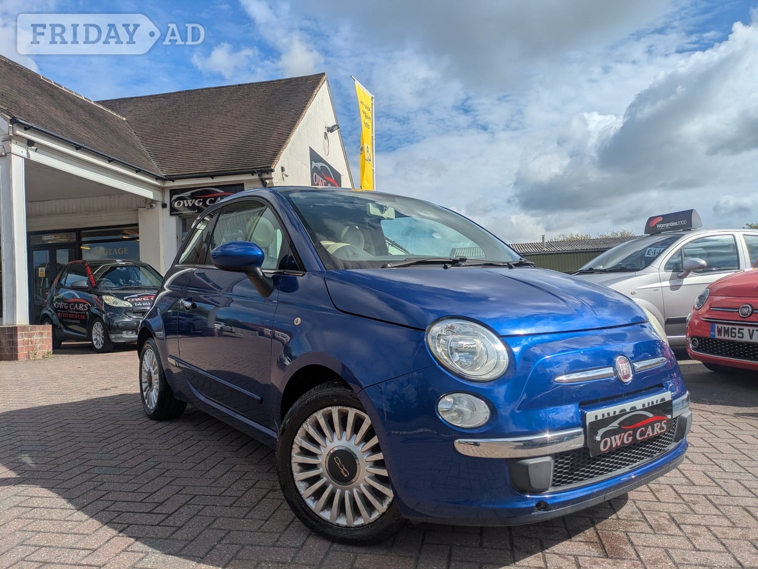 Fiat 500 2010 in Fareham