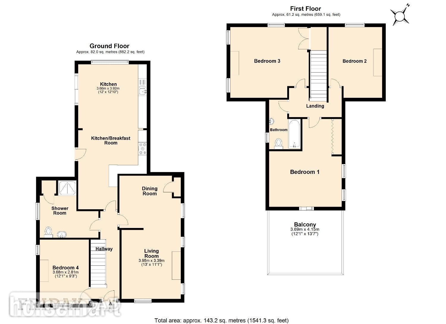 House Property for sale in Corfe Mullen -  in Corfe Mullen