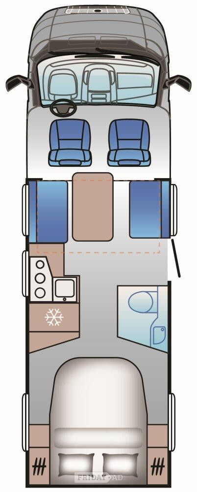 [4 berth ]Sun Living S Series S 72DC