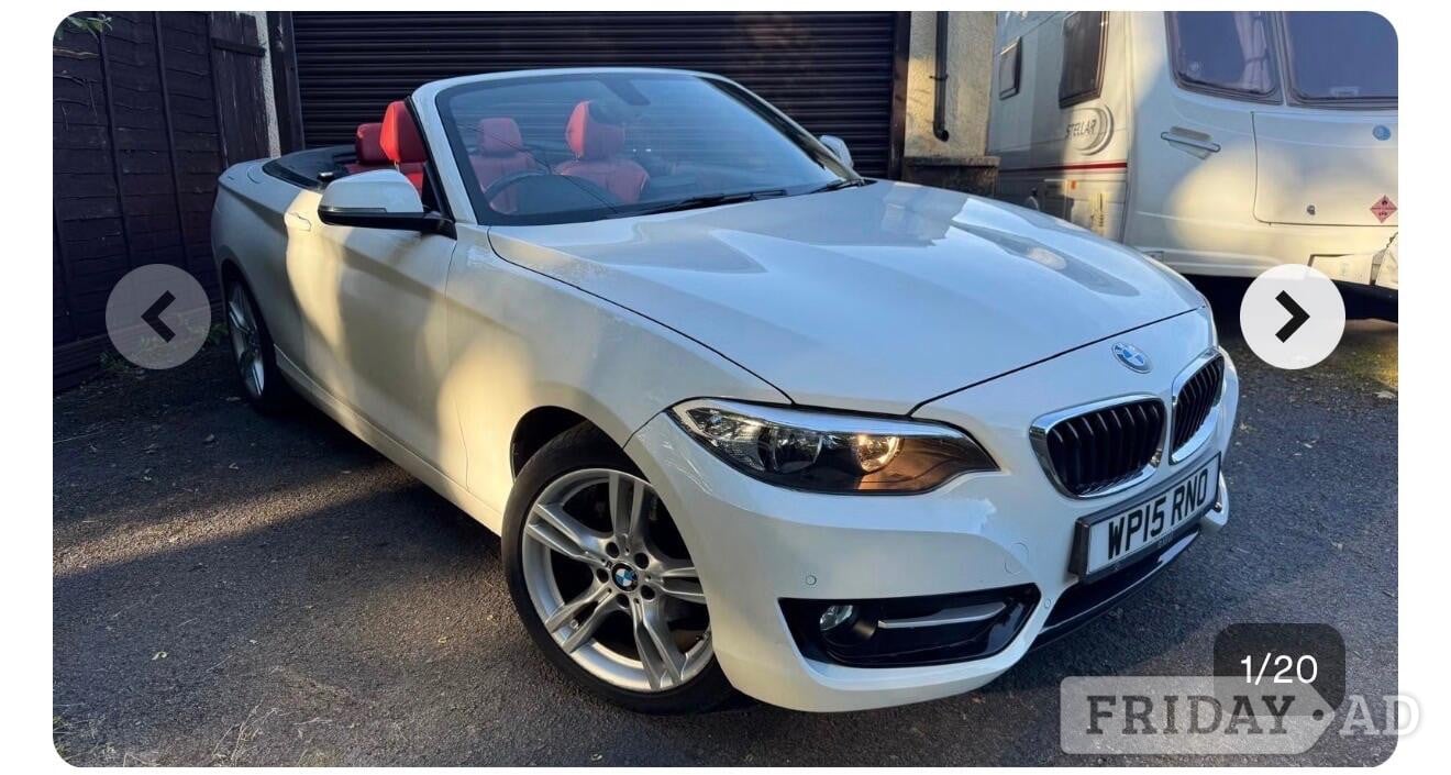 BMW 2 Series 2015 in Havering