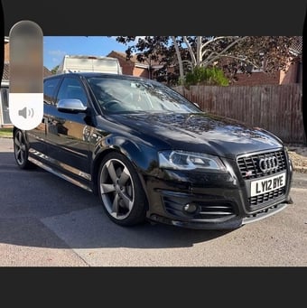 2012 Audi S3 2.0 TFSI Black Edition Sportback quattro Euro 5 5dr