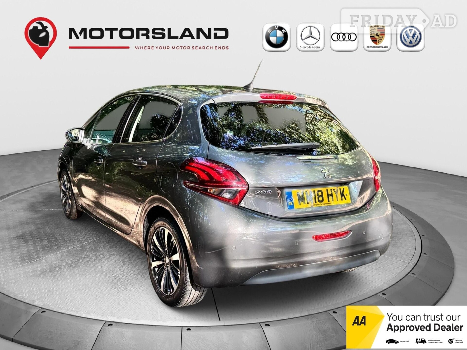 [ berth ]Peugeot 208