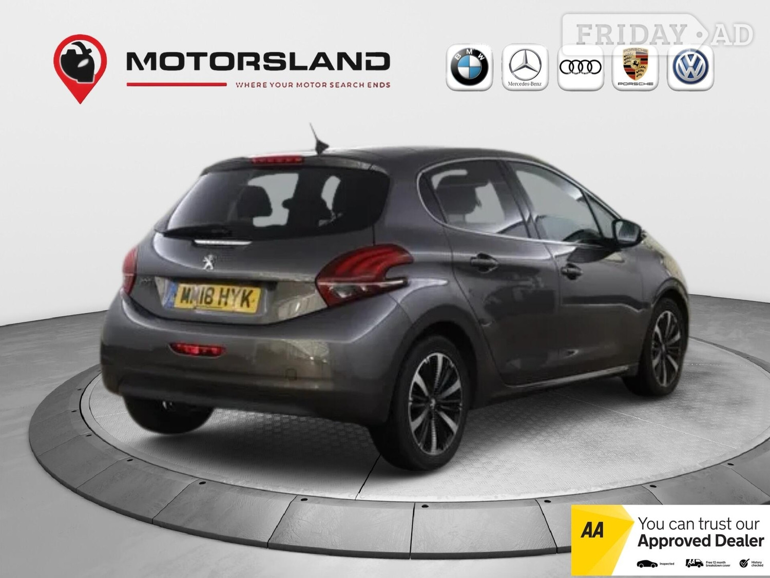 Peugeot 208 2018 - Cars in Ashford