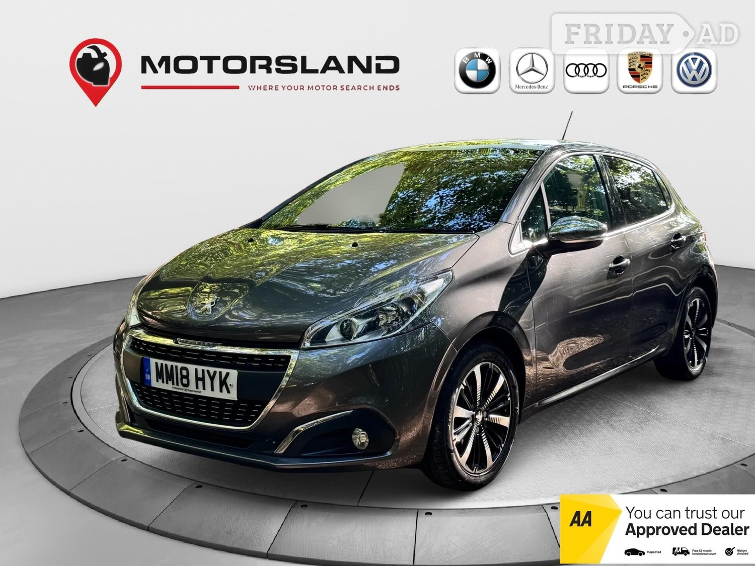 Peugeot 208 2018 - Cars in Ashford