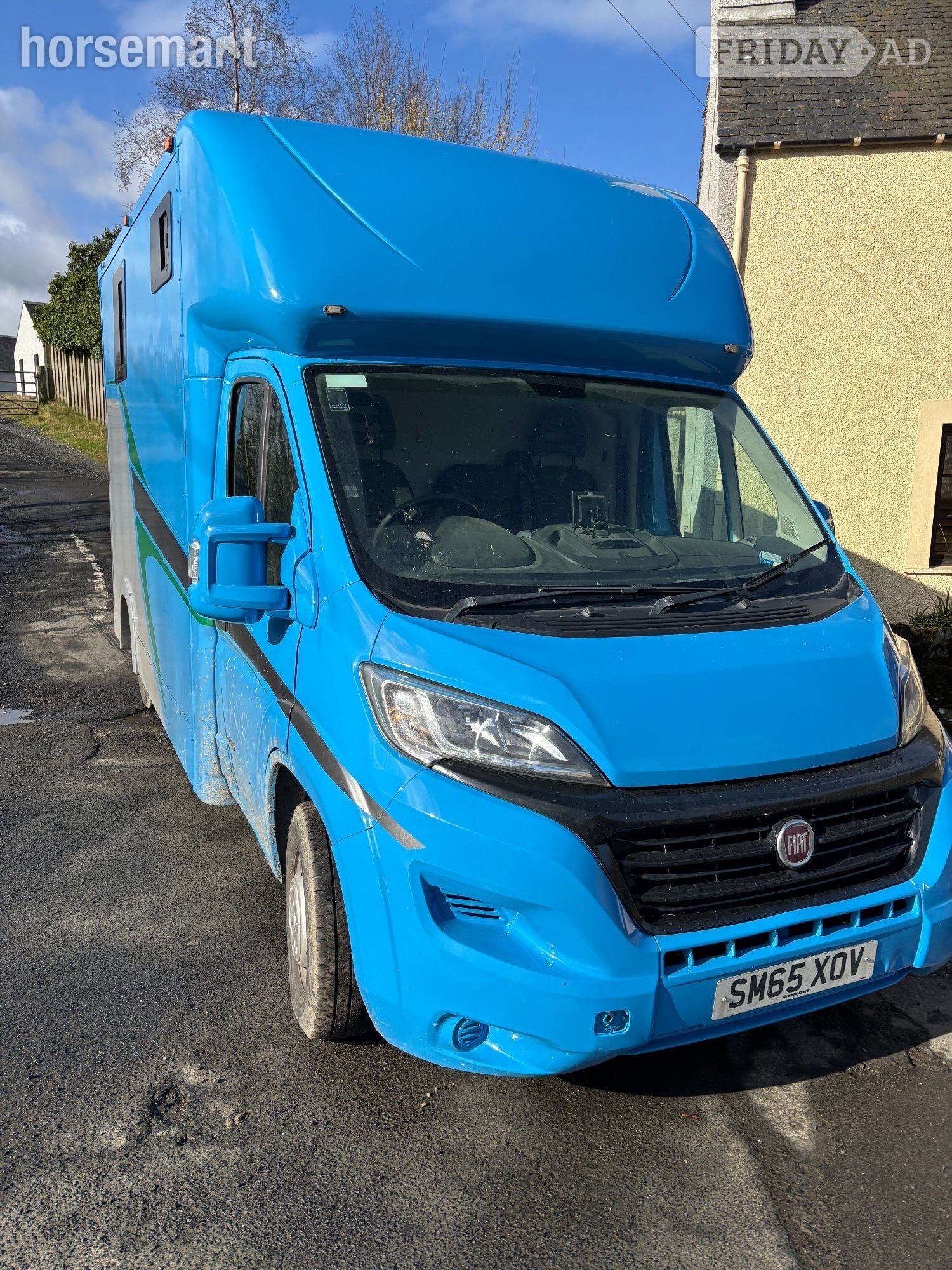 Custom  Fiat Horsebox in Hawick