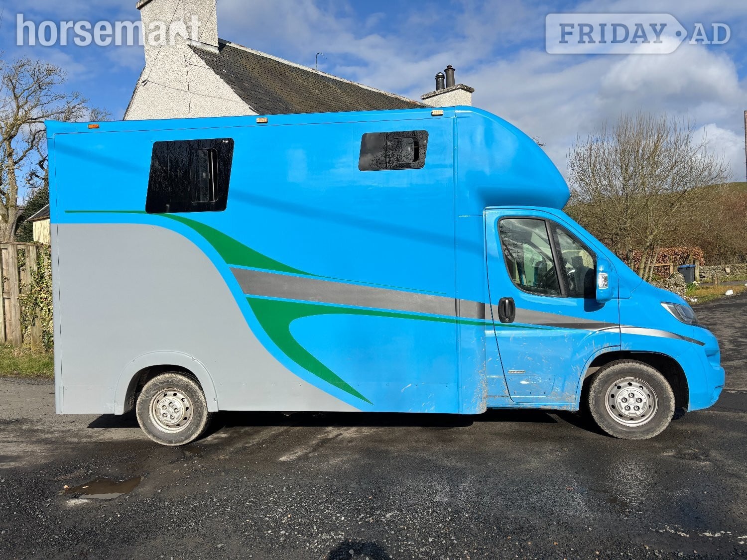 Custom  Fiat Horsebox - Trailers & Horseboxes in Hawick