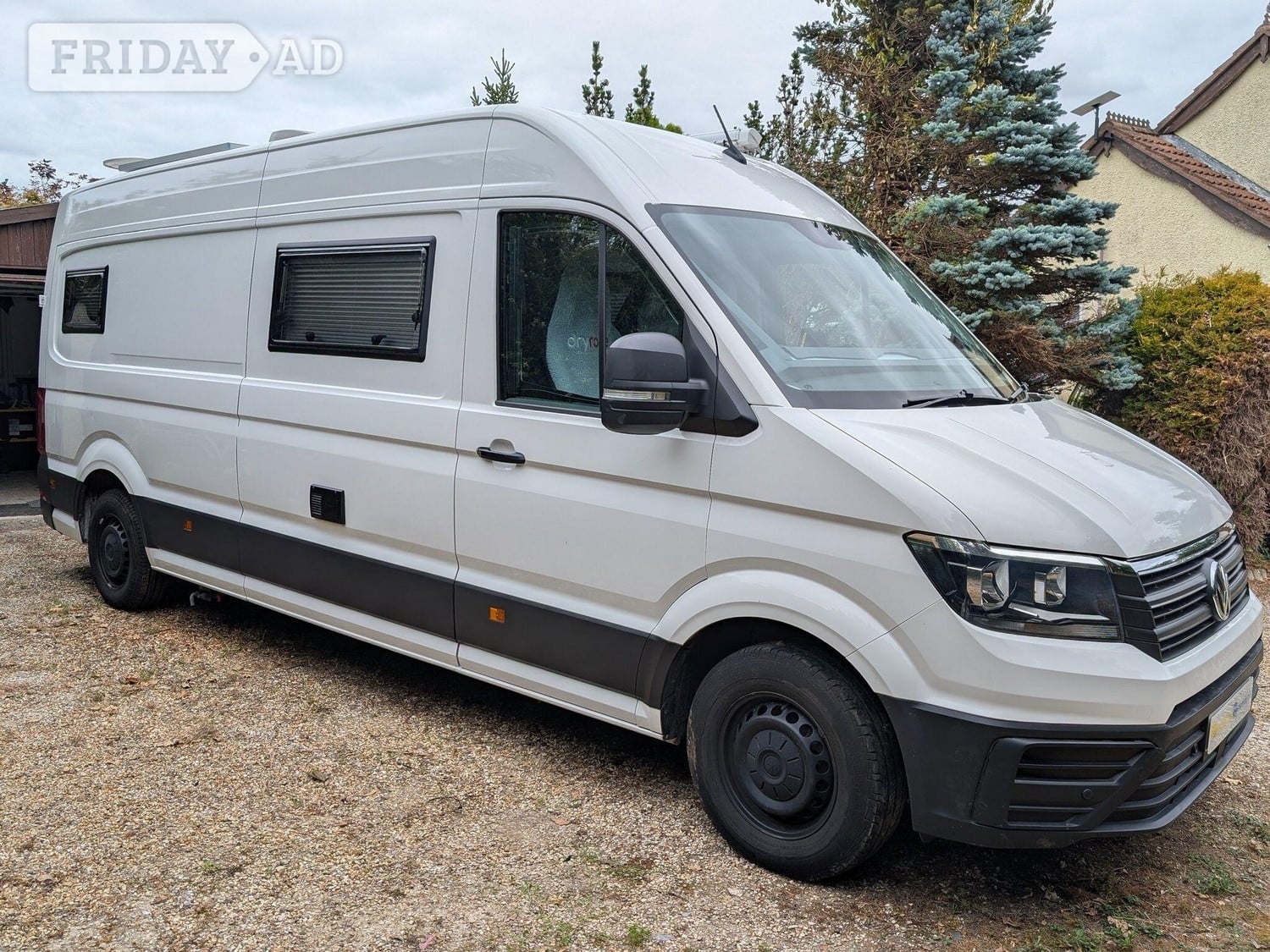 [5 berth ]Volkswagen Crafter LWB Campervan |King Size Bed