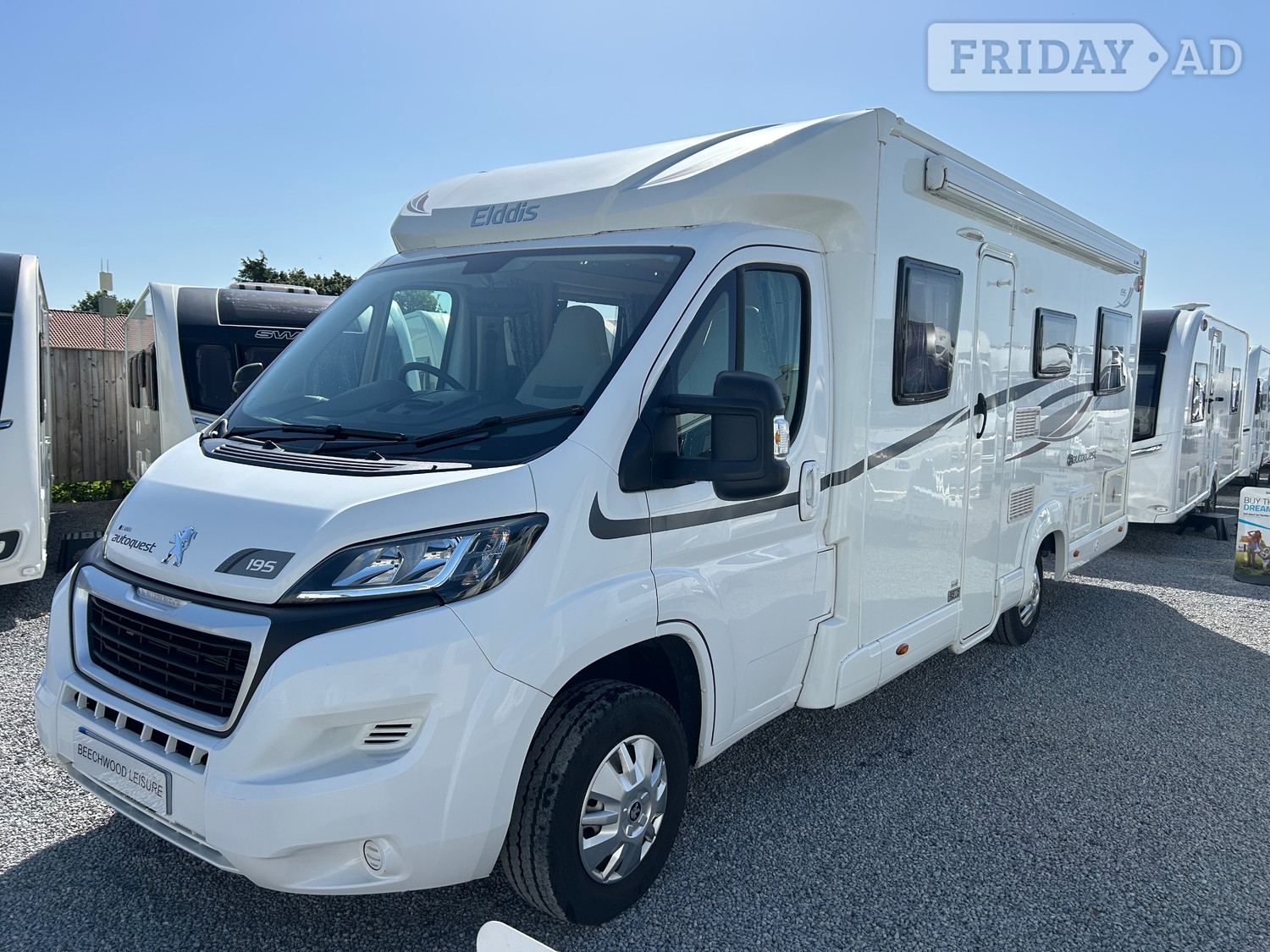 Elddis Autoquest 195 2017 in Thirsk