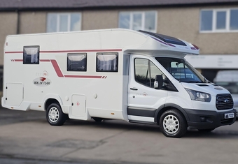 Roller Team Zefiro 696 Low Profile 4 Berth Coachbuilt Motorhome Ford 3500KG*Air Con*Island Bed*Electric Bed 2019 for sale