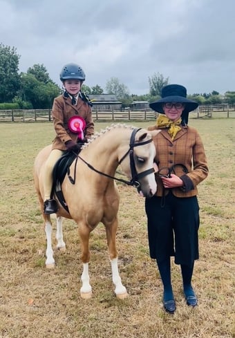 "Danjo Cinderella aka Cindy" Palomino Mare Lead Rein/First Ridden Pony