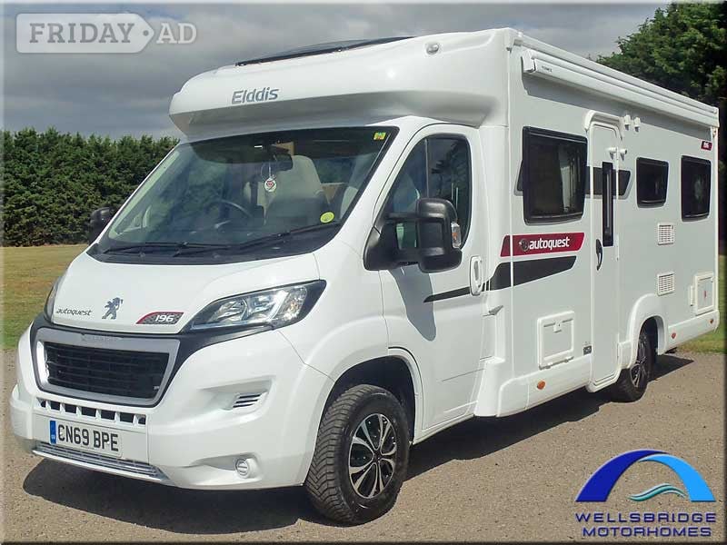 Elddis Autoquest 196 2019 in Huntingdon