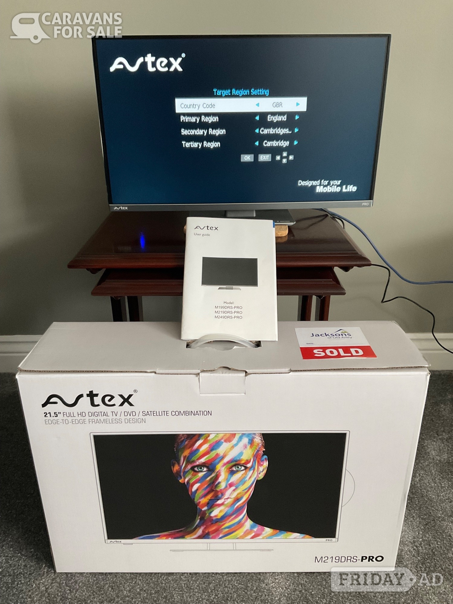 AVTEX DIGITAL LED TV/DVD 21.5” in Brixworth