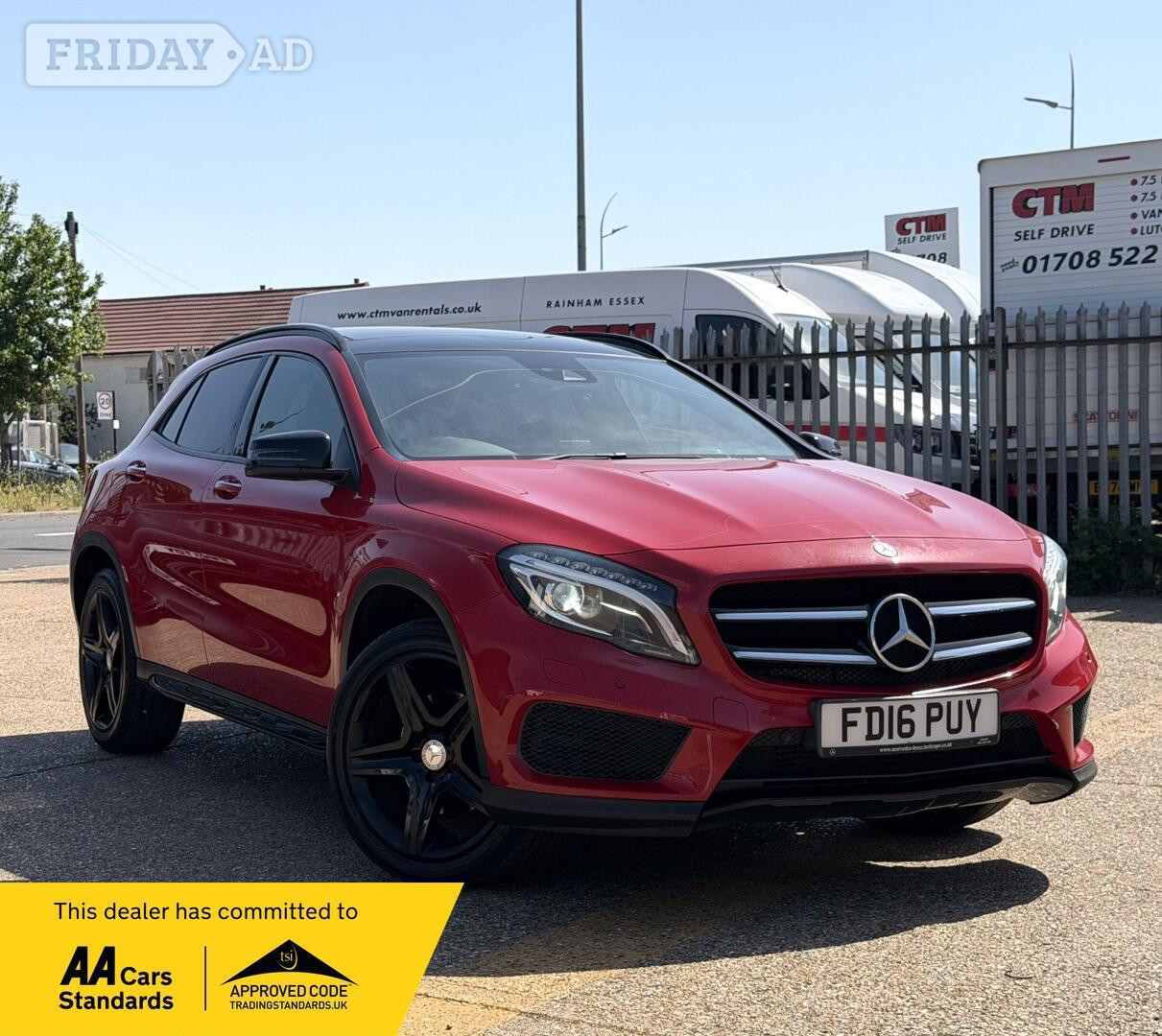 Mercedes-Benz GLA 2016 in Havering