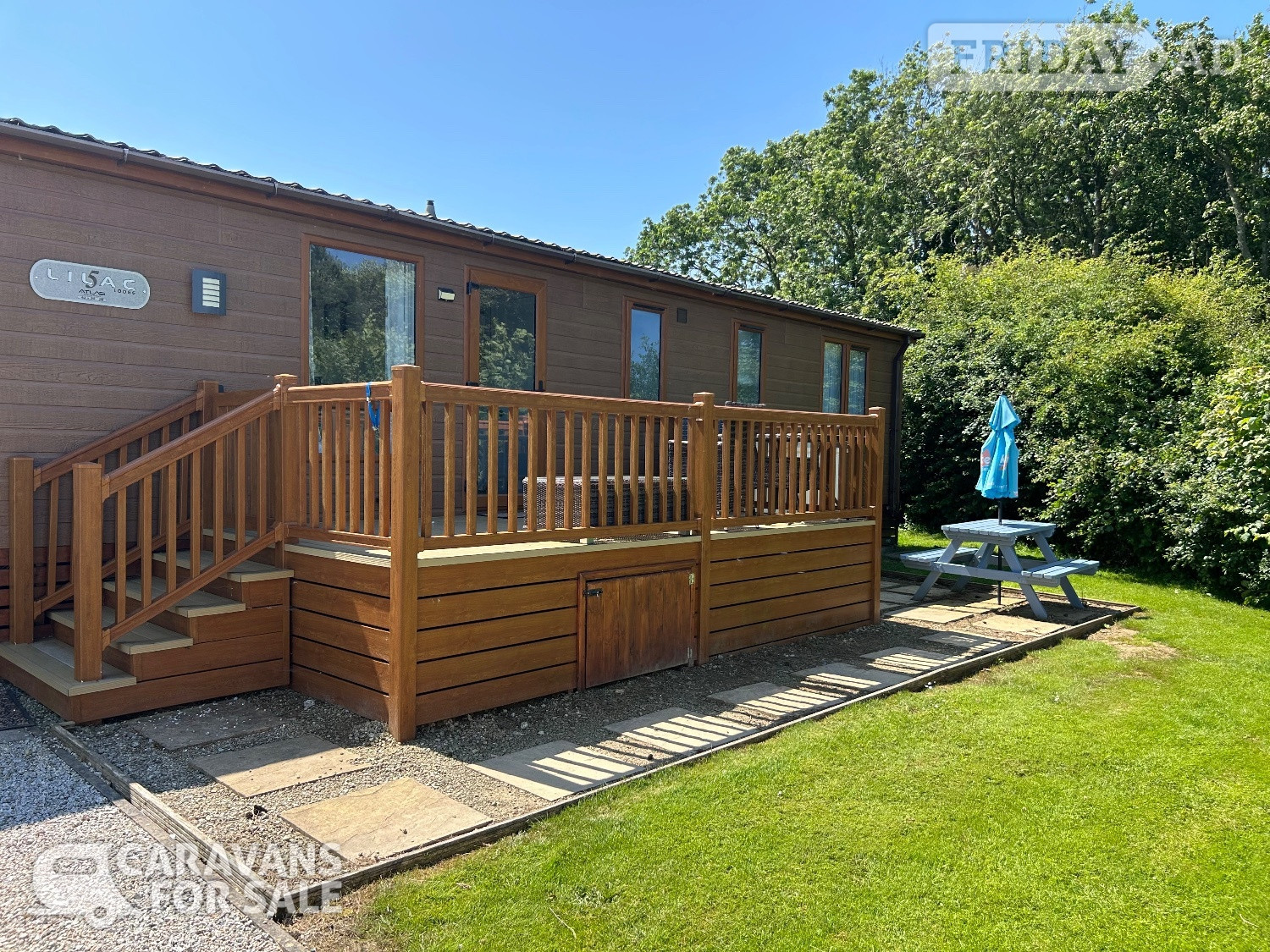 Crantock Absolutely stunning Atas Lilac Lodge