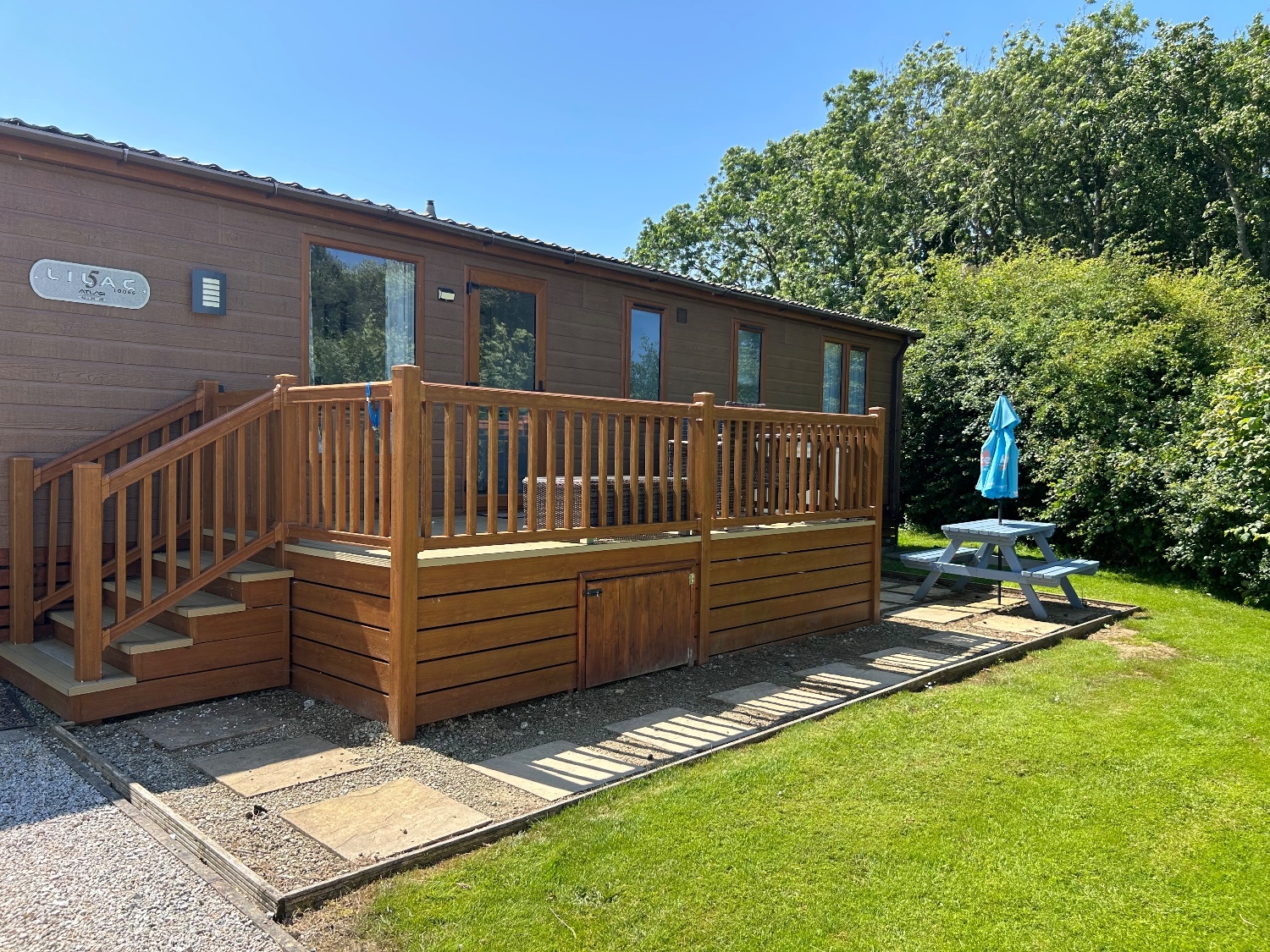 Crantock Absolutely stunning Atas Lilac Lodge