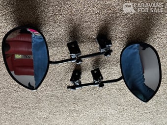 Caravan towing mirrors