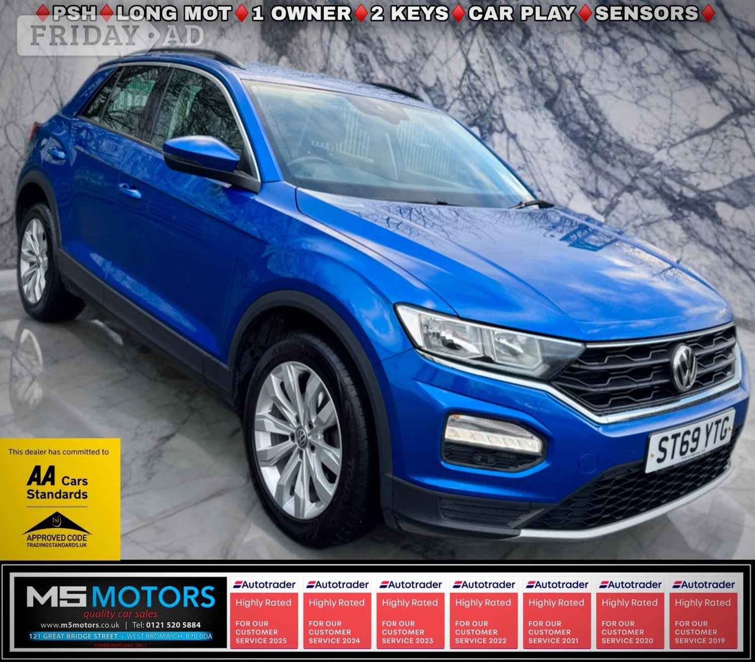 Volkswagen T-Roc 2020 in West Bromwich