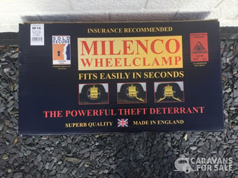 Milenco M16 Wheel clamp-Brand New Still boxed