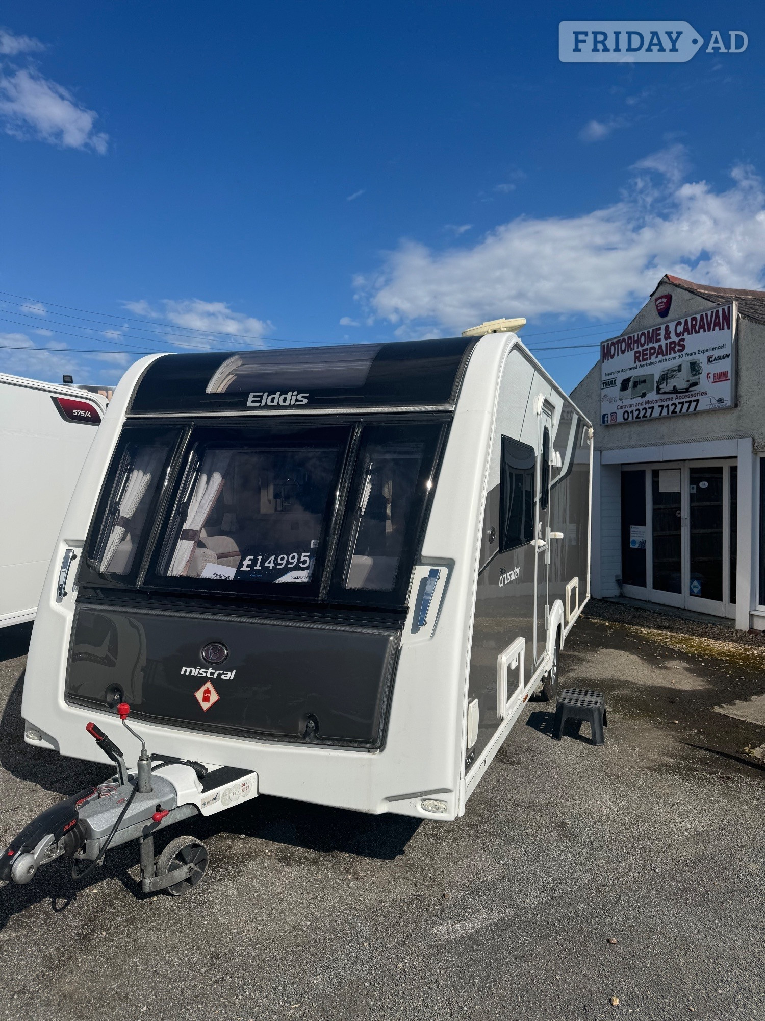 Elddis Crusader Mistral 2016 in Canterbury
