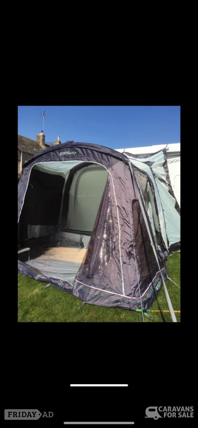  Motor home air awning used once in Whatton