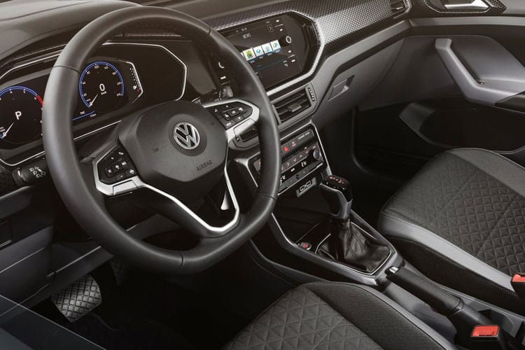 VOLKSWAGEN T-CROSS ESTATE 1.0 TSI 110 Black Edition 5dr DSG Lease Deals - Cars in Motherwell