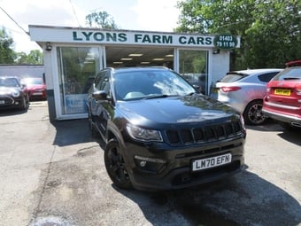 2020 JEEP COMPASS 1.4T MultiAirII GPF Night Eagle SUV 5dr Petrol Manual Euro 6 (s/s) (140 ps) BLACK PACK + WINTER PACK + CAMERA