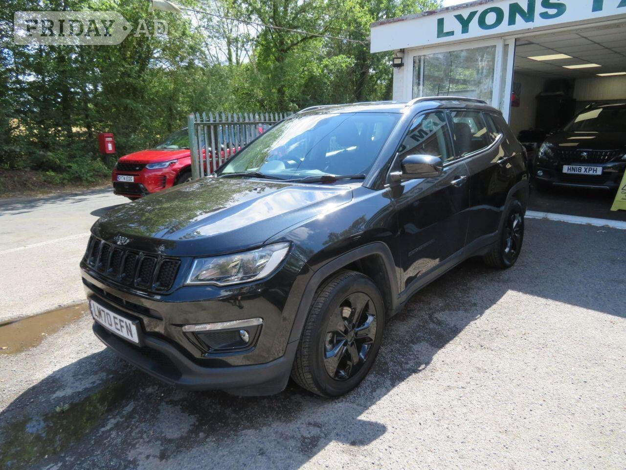 2020 JEEP COMPASS 1.4T MultiAirII GPF Night Eagle SUV 5dr Petrol Manual Euro 6 (s/s) (140 ps) BLACK PACK + WINTER PACK + CAMERA - Cars in Horsham