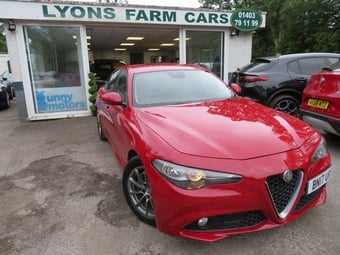 2017 Alfa Romeo GIULIA 2.0T Super Saloon 4dr Petrol Auto Euro 6 (s/s) (200 ps) NAV + SENSORS + DAB + CLIMATE