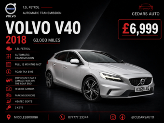 Volvo V40 2018