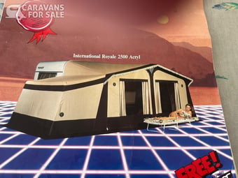 Awning - for 14ft caravan 