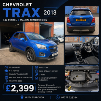 Chevrolet Trax 2013