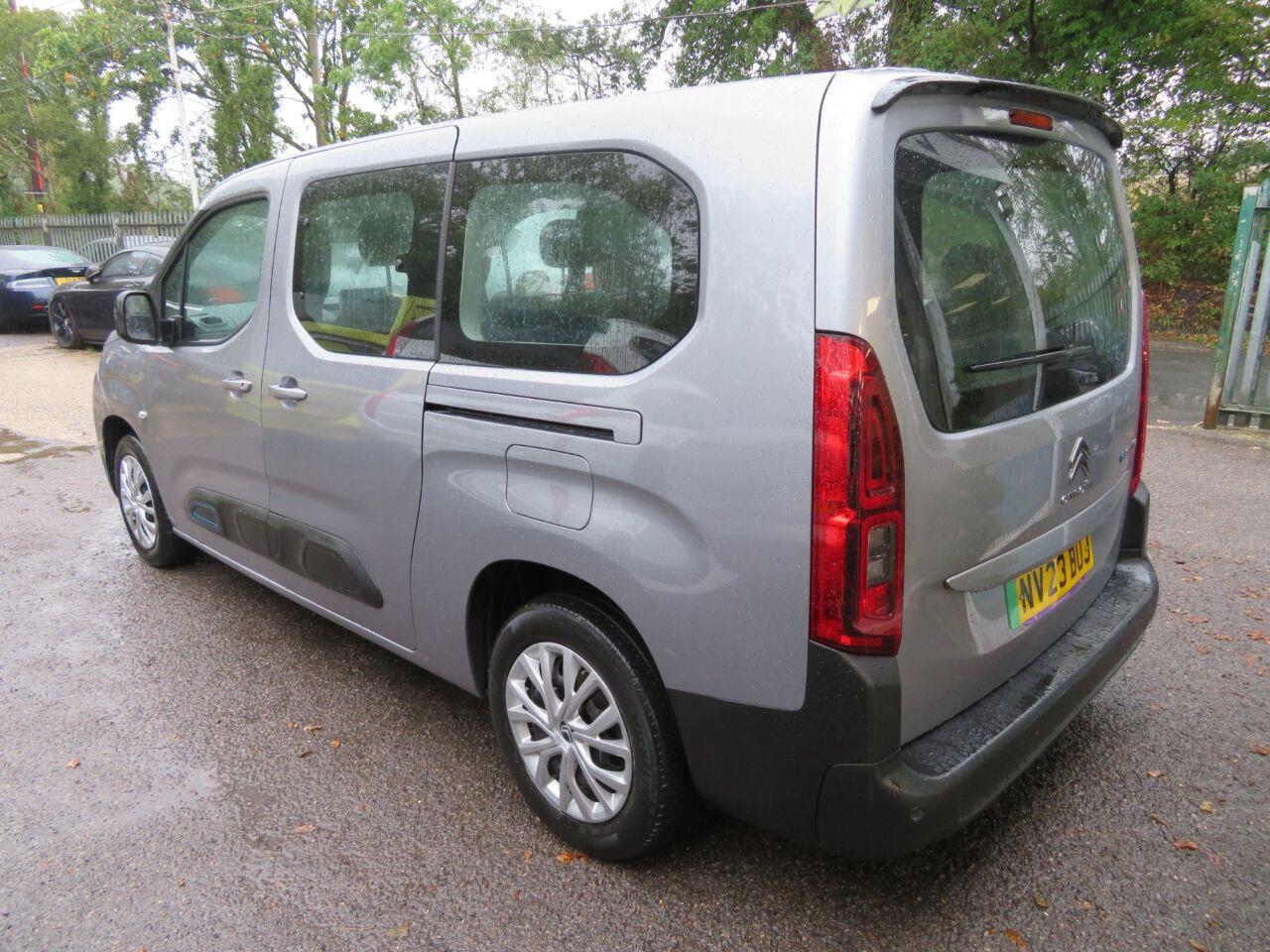 2023 CITROEN E-BERLINGO 50kWh Feel XL MPV 5dr Electric Automatic (7.4kW Charger) (136 ps) 7 Seater - Cars