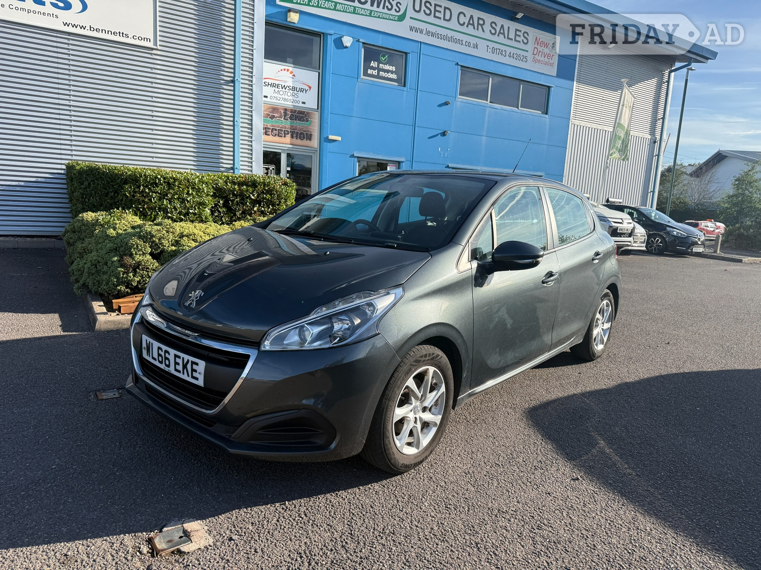 Peugeot 208 2017 in Shrewsbury
