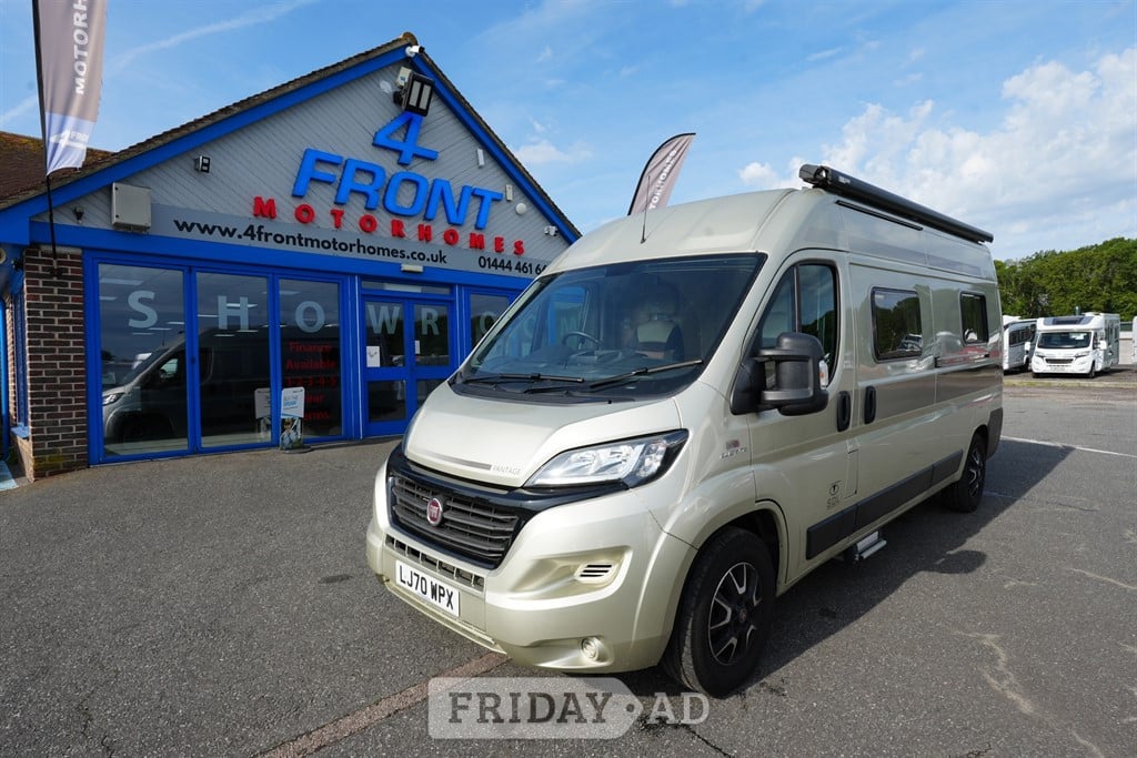 Vantage Motorhomes Sol FIAT 2 BERTH 2 TRAVEL SEAT MOTORHOME 2020 for sale in Haywards Heath
