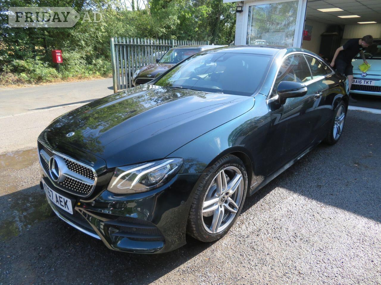 2018 Mercedes-Benz E CLASS 2.0 E220d AMG Line Coupe 2dr Diesel G-Tronic+ Euro 6 (s/s) (194 ps) Automatic AMG BODYSTYLING + HEATED SEATS - Cars