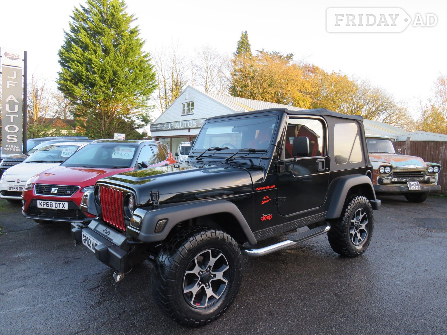 Jeep Wrangler 2002 in Wadhurst