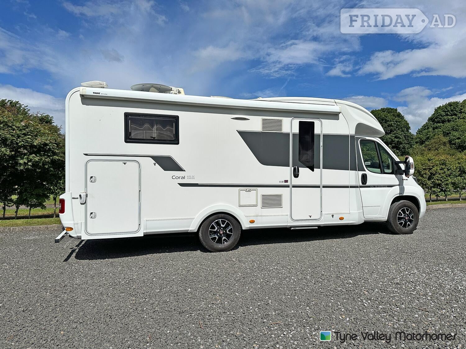 Adria Coral Axess 670 SC 2019 for sale - Motorhomes & Caravans in Newcastle Upon Tyne