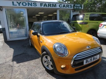 2015 MINI HATCH 1.5 Cooper Hatchback 3dr Petrol Automatic Euro 6 (s/s) (136 ps) PRIVACY GLASS + PARKING SENSORS