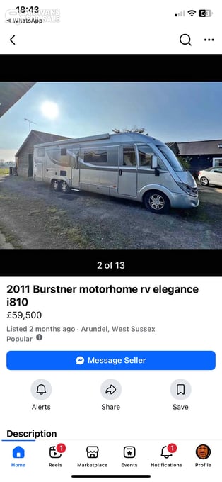 Burstner Elegance Grande 2011 for sale